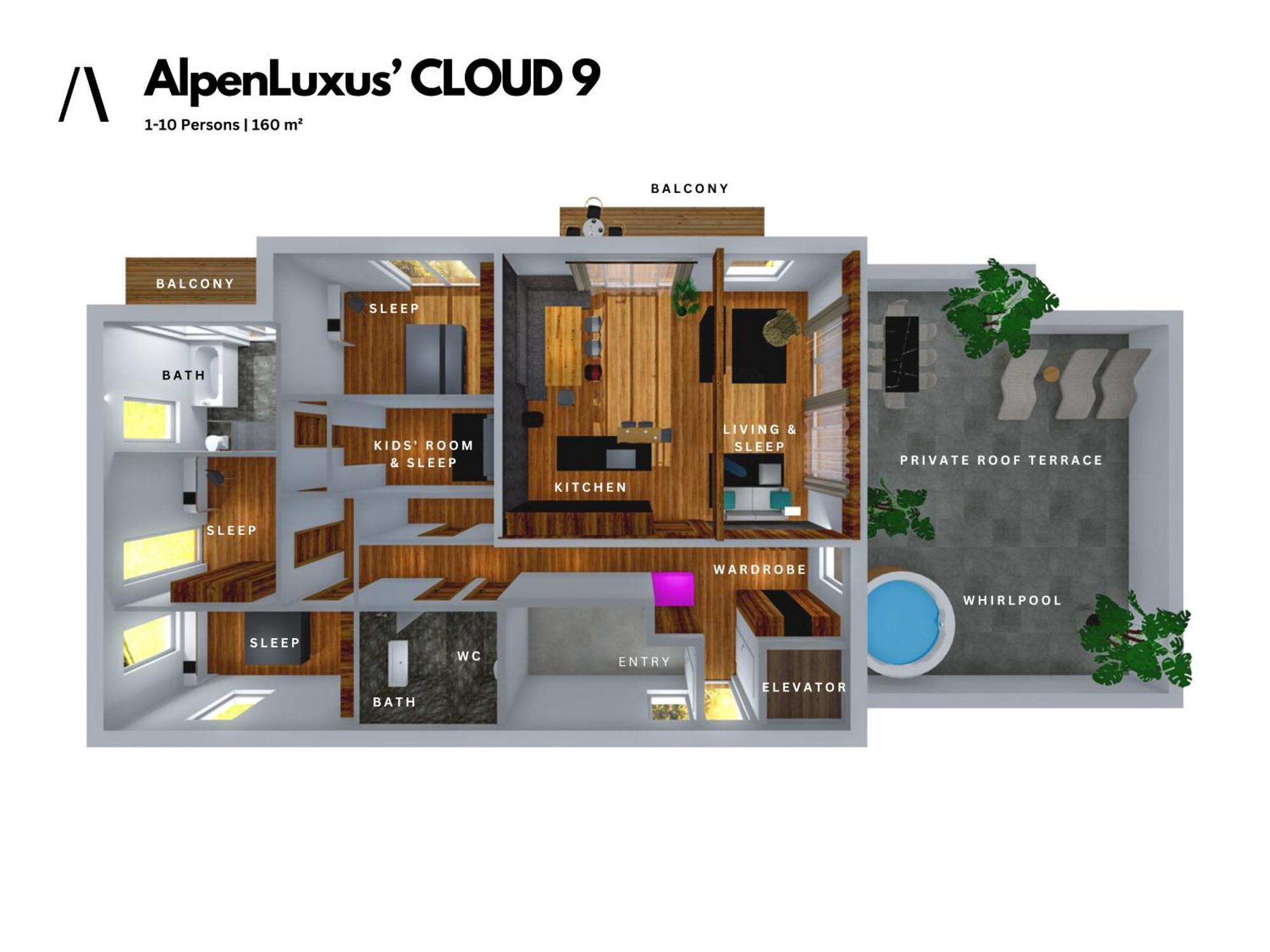 菲根Alpenluxus Presents Cloud 9 - Private Roof Terrace With Whirlpool公寓 外观 照片